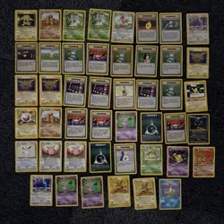 Vintage WOTC Pokemon Non Holo Lot Rare Base Fossil Jungle Neo - Image 1