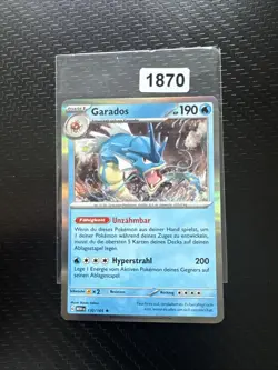 Pokemon TCG Gyarados Scarlet & Violet-151 130/165 Holo Holo Rare - Image 1