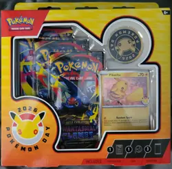 Pokemon Day 2026 Collection Box—Pikachu Promo, Booster Packs, Special Edition - Image 1