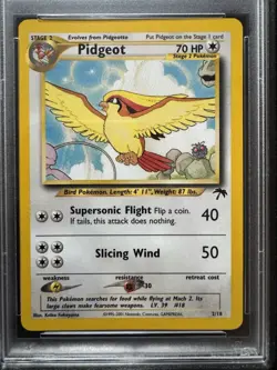 2001 Pokemon GEM MINT PSA 10 Pidgeot Southern Islands Promo - Image 2