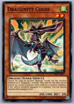 Dragunity Couse Common Cybernetic Horizon CYHO-EN017 LP-NM YuGiOh Card - Image 1