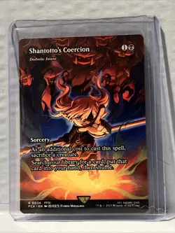 Shantotto's Coercion - Diabolic Intent (Showcase) 34 Regular MTG Final Fantasy - Image 1