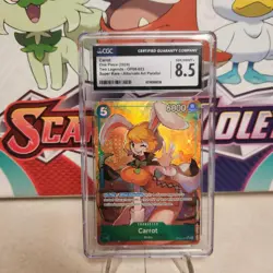 CGC 8.5 One Piece Carrot OP08-023 Alt Art Parallel - Two Legends - SHIPS FAST - Image 1
