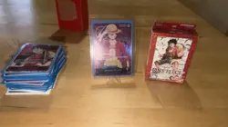 Straw Hat Crew ST01 1st Edition Super Pre-Release Starter Deck open One Piece - Image 1