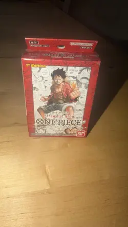 Straw Hat Crew ST01 1st Edition Super Pre-Release Starter Deck open One Piece - Image 5