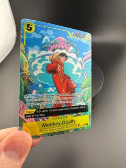 Monkey.D.Luffy (TR) OP07-109 Two Legends Foil One Piece tcg Treasure Rare - Image 3