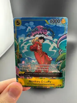 Monkey.D.Luffy (TR) OP07-109 Two Legends Foil One Piece tcg Treasure Rare - Image 4