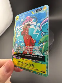 Monkey.D.Luffy (TR) OP07-109 Two Legends Foil One Piece tcg Treasure Rare - Image 5
