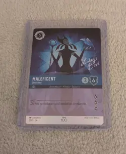 Lorcana: Maleficent - Uninvited (22/P1 D100 Disney 100 Promo) - Image 1