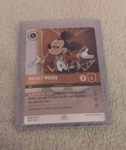 Lorcana: Mickey Mouse - Friendly Face (18/P1 D100 Disney 100 Promo) - Image 1