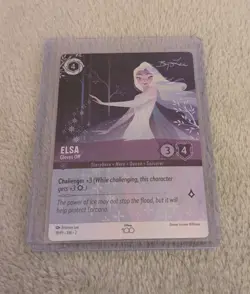 Lorcana: Elsa - Gloves Off (19/P1 D100 Disney 100 Promo) - Image 1