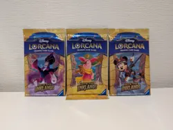 Disney Lorcana TCG Into The Inklands 10 x Booster Packs NEW SEALED Card Game CCG - Image 2