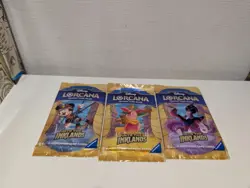 Disney Lorcana TCG Into The Inklands 10 x Booster Packs NEW SEALED Card Game CCG - Image 5