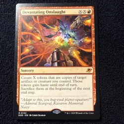 MTG Devastating Onslaught Edge Of Eternities #132 Regular Mythic - Image 1