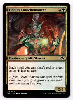 2021 MTG Modern Horizons 2 Goblin Anarchomancer #200 Magic the Gathering - Image 1