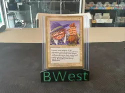 MTG Land Tax 1996 Michael Loconto 4th Edition World Championship Decks LP/MP - Image 1