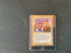MTG Land Tax 1996 Michael Loconto 4th Edition World Championship Decks LP/MP - Image 2