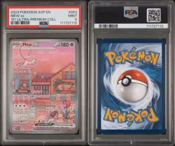 2023 POKEMON SVP EN-SV 151 ULTRA PREMIUM COLLECTION MEW EX #053 PSA 9 Mint - Image 3