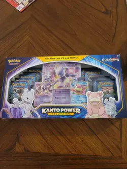 Pokemon Kanto Power Collection Box Mewtwo-EX Slowbro-EX XY Evolutions TCG SEALED - Image 1