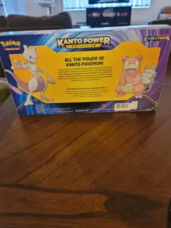 Pokemon Kanto Power Collection Box Mewtwo-EX Slowbro-EX XY Evolutions TCG SEALED - Image 3