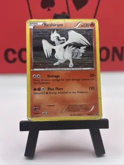 Reshiram BW004 Black & White Black Star Promo Pokemon TCG Holo 2011 HP - Image 2