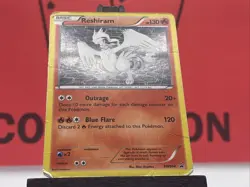 Reshiram BW004 Black & White Black Star Promo Pokemon TCG Holo 2011 HP - Image 4