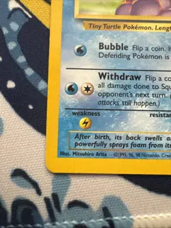 1999 Squirtle 63/102 - Base Set - Common - Pokemon - LP - Image 4