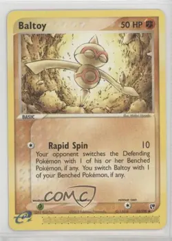 Baltoy Pokemon EX Sandstorm #32 2003 - Image 1