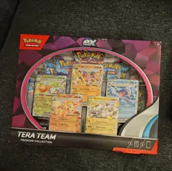 Pokemon Trading Cards Tera Team Premium Collection New Sealed - Image 1