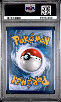 2015 POKEMON XY DOUBLE CRISIS #6 FULL ART/TEAM AQUA'S KYOGRE EX PSA 8 - Image 2