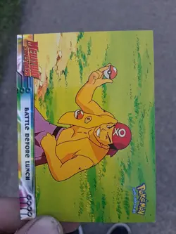 Pokemon TCG Battle Before Lunch Pokemon Topps Mewtwo Strikes Back 10 - Image 1