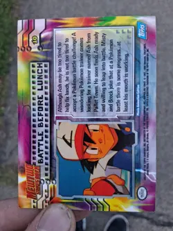 Pokemon TCG Battle Before Lunch Pokemon Topps Mewtwo Strikes Back 10 - Image 4