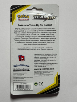 Pokemon Sun & Moon Team Up Checklane Blister Pack With Pikachu Promo SM162 820650801976 - Image 2