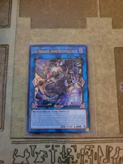 YUGIOH TRI-BRIGADE ARMS BUCEPHALUS II MP24-EN175 ULTRA 1ST ED NM - Image 1