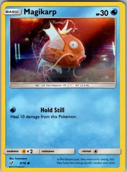 Detective Pikachu #8/18 Magikarp (Holo Common) - Image 1