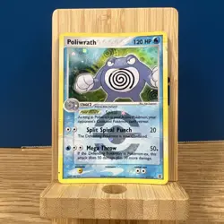 Poliwrath 11/112 Reverse Holo Ungraded HP (Fire Red Leaf Green) - Image 1