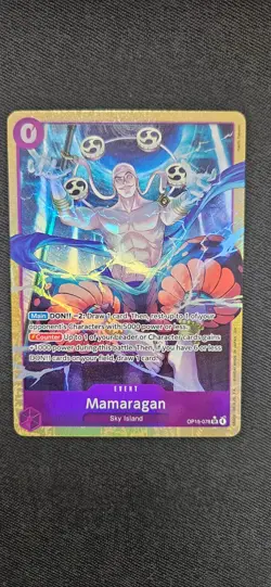 Mamaragan One Piece TCG OP15-078 Super Rare (SR) Alt Art English Near Mint - Image 2