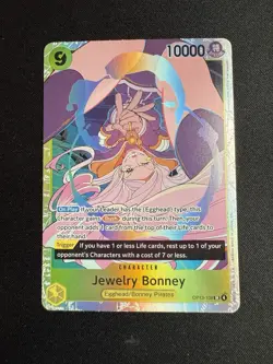 Jewelry Bonney OP13-108 SR Carrying on His Will - ONE PIECE ENGLISH - Image 1