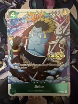 One Piece TCG Jinbe CS 2024 Event Pack P-063 Near Mint - Image 1
