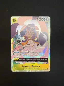 Jewelry Bonney OP13-108 SR Carrying on His Will - ONE PIECE ENGLISH - Image 1