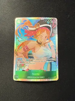 Nami OP14-031 (SR) The Azure Sea’s Seven One Piece TCG English Super Rare - Image 1