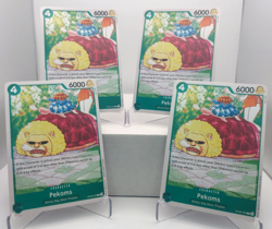 Pekoms Playset - OP08-029 x4 - Two Legends - One Piece TCG - English - Image 1