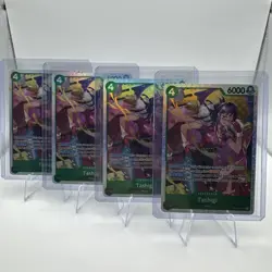 4x Tashigi SR Playset EB03-018 ENGLISH One Piece Heroines (Near Mint) - Image 1