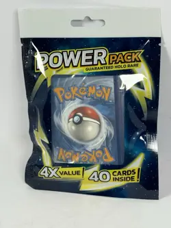Pokemon Cards Rare Power Pack Guaranteed Powerful Holo Rare 40 cards in the pack - Image 1