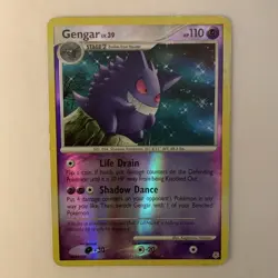 Pokemon Gengar 27/130 Diamond and Pearl Rare Reverse Holo HP110 Card - Image 3