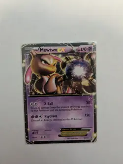 Mewtwo EX BW45 Black & White Promo Holo Rare Pokemon Card - Image 1
