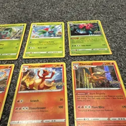 Pokemon GO TCG Kanto Starter Evolutions Full Set - With Extra Cards - Image 3