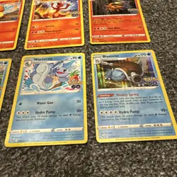 Pokemon GO TCG Kanto Starter Evolutions Full Set - With Extra Cards - Image 4
