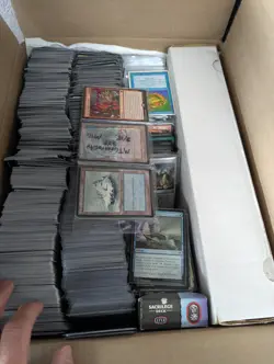 16LB (3500+ Cards) includes ~1000 foil. Lot Collection Bulk Magic The Gathering - Image 1