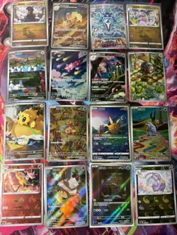Pokemon 16 Card Lot nm V Max Mega SR Amazing Ex HOLO Rare Hits Only F11 - Image 1
